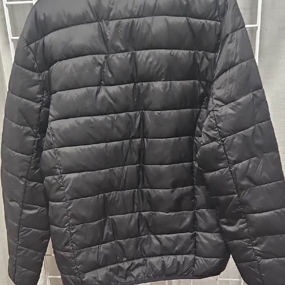 NFL Redskins New Old Stock Black Puffer Jacket NWOT - Picture 6 of 7